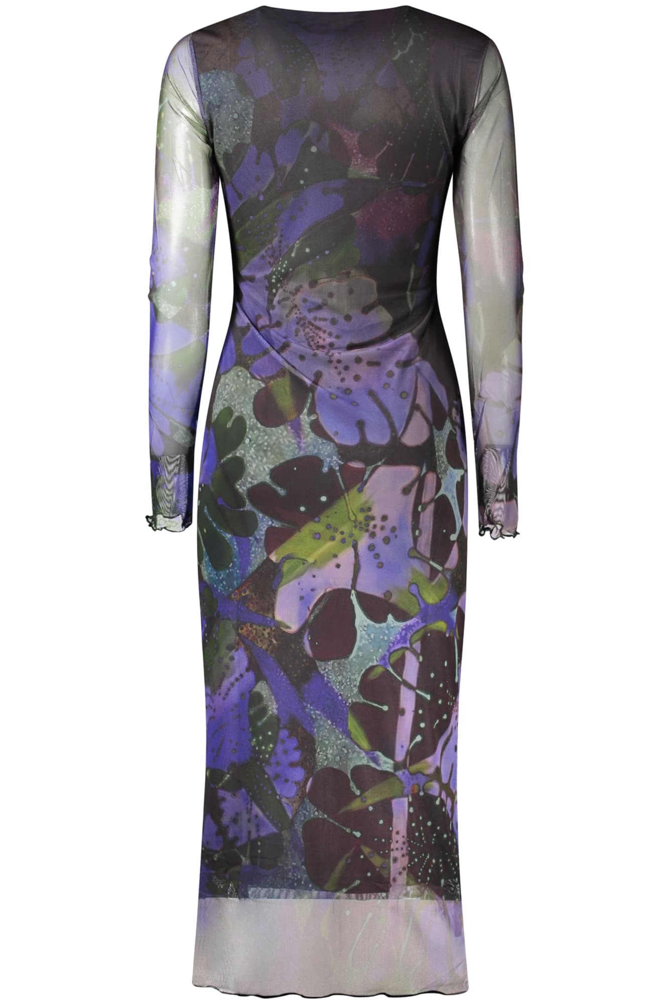 DESIGUAL ABITO LUNGO DONNA VIOLA - Miniatura 2