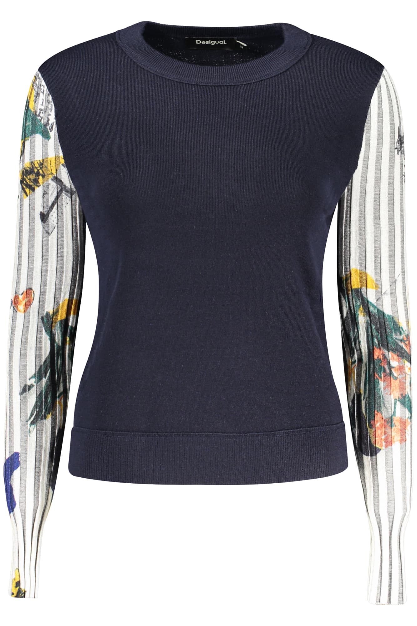 DESIGUAL MAGLIA DONNA BLU