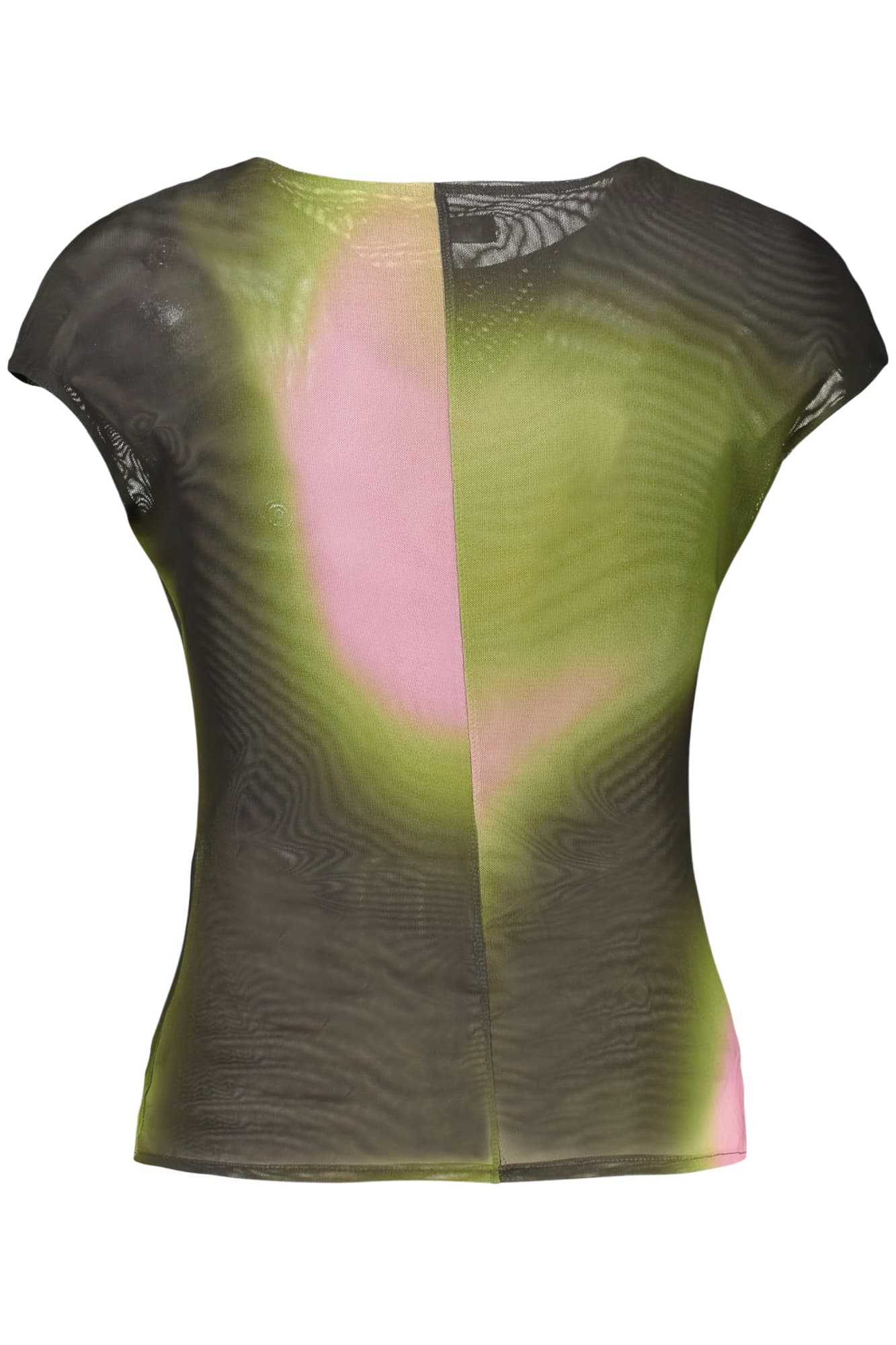 DESIGUAL T-SHIRT SENZA MANICHE DONNA VERDE - Miniatura 2