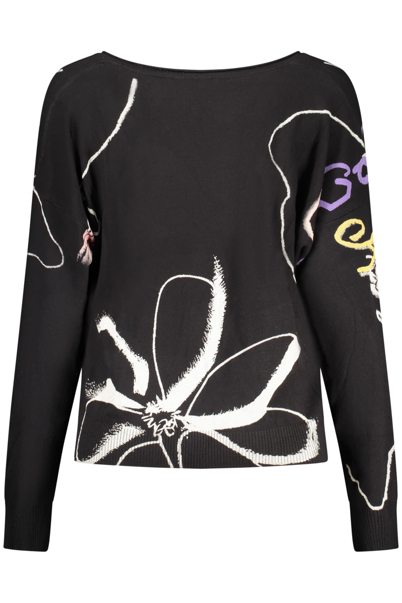 DESIGUAL MAGLIA DONNA NERO - Miniatura 2
