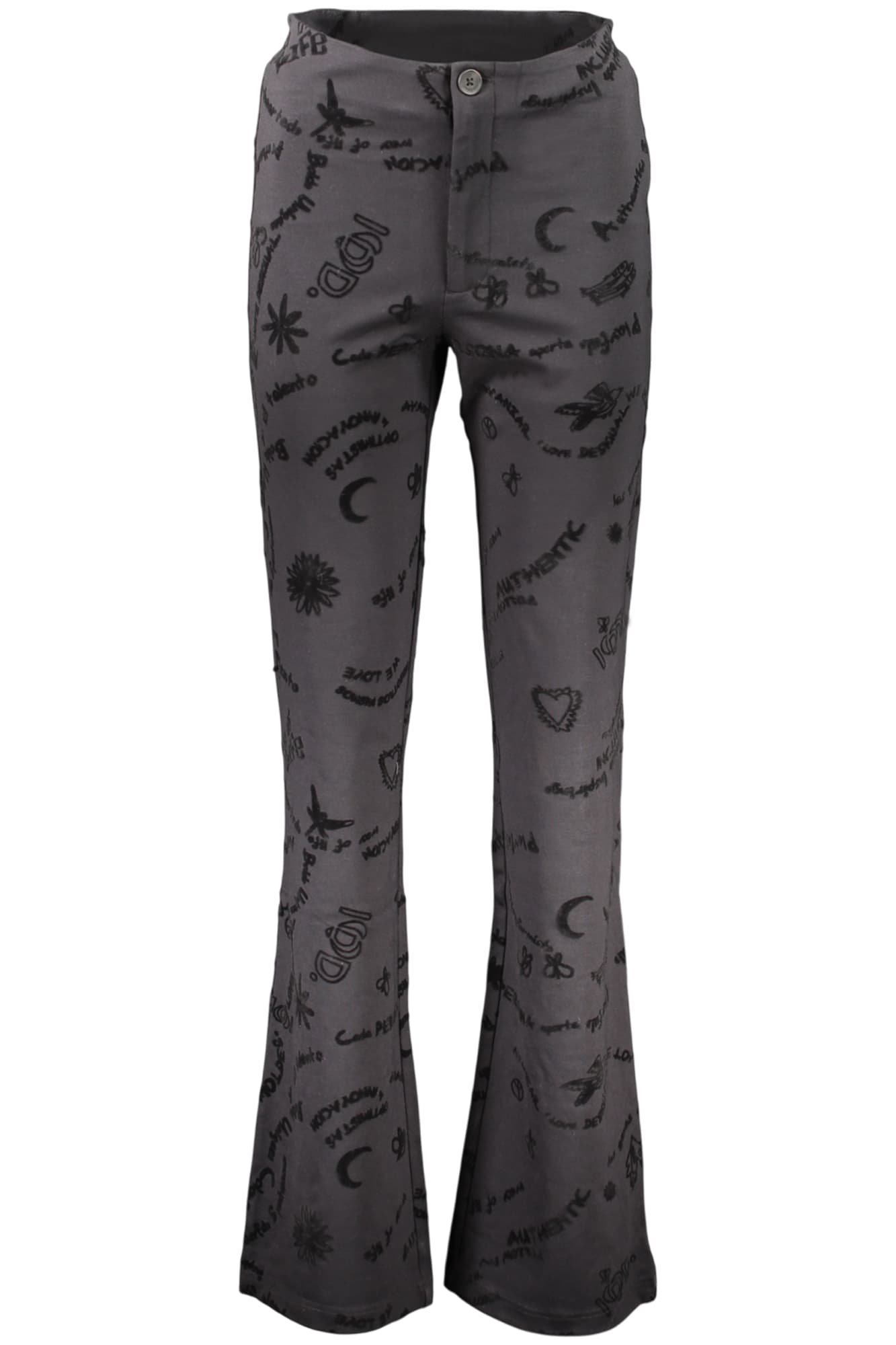DESIGUAL PANTALONE DONNA NERO