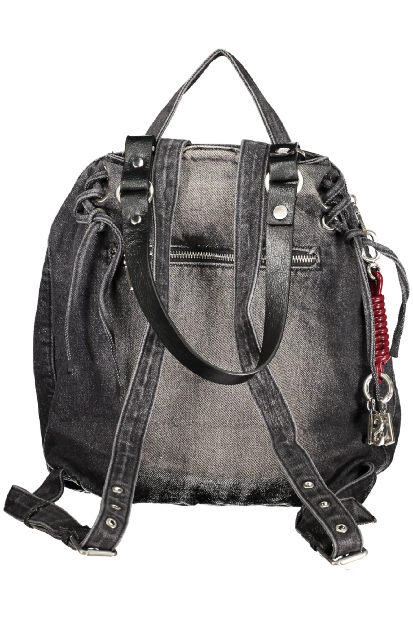 DESIGUAL ZAINO DONNA NERO - Miniatura 2