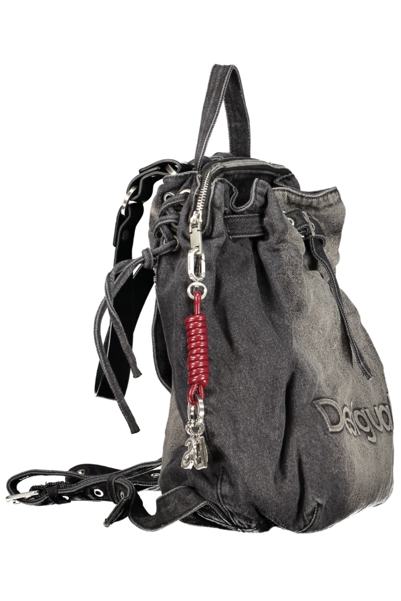 DESIGUAL ZAINO DONNA NERO - Miniatura 3
