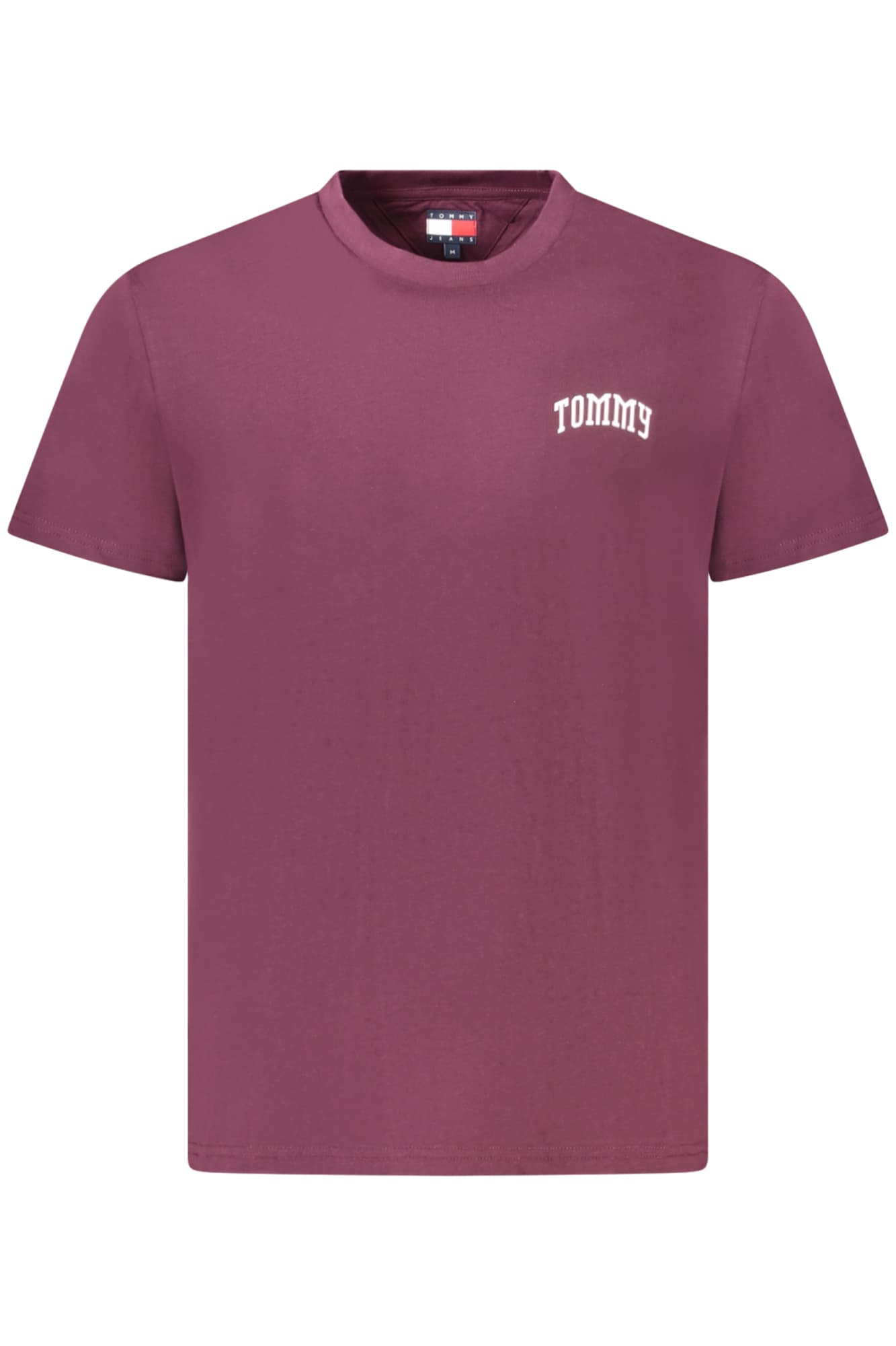 TOMMY HILFIGER T-SHIRT MANICHE CORTE UOMO VIOLA