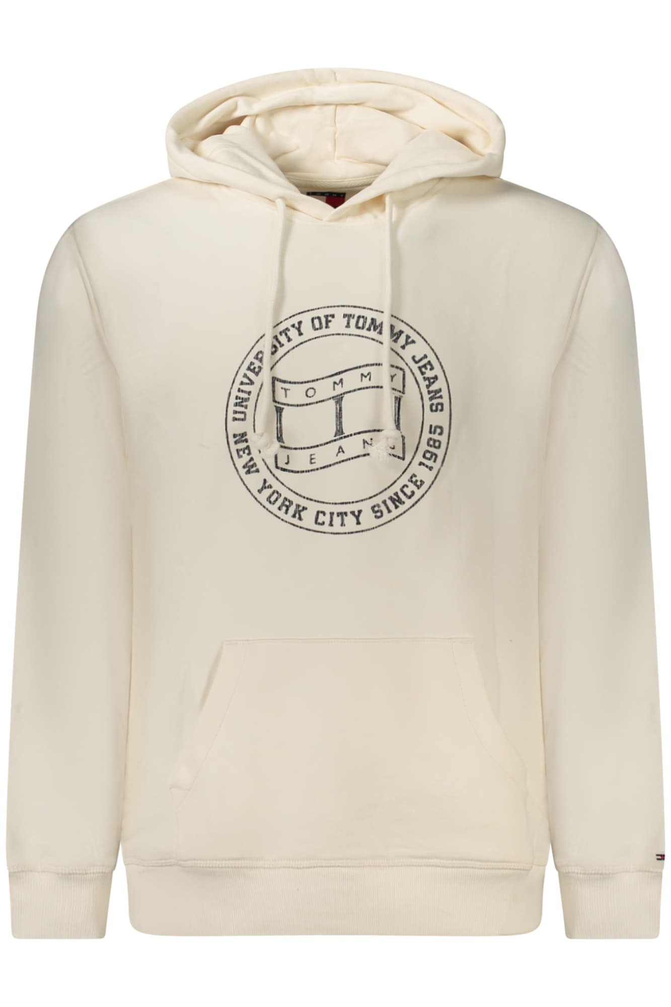 TOMMY HILFIGER FELPA SENZA ZIP UOMO BIANCO