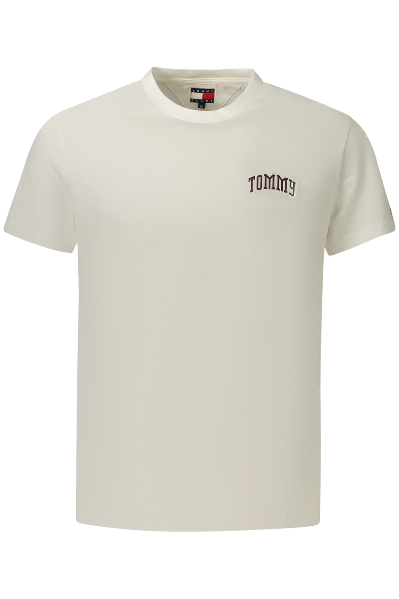 TOMMY HILFIGER T-SHIRT MANICHE CORTE UOMO BIANCO