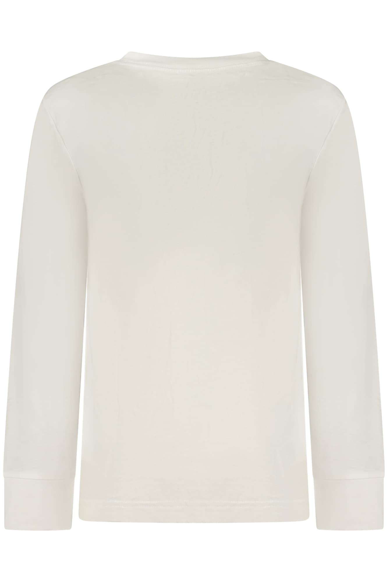 CONVERSE T-SHIRT MANICHE LUNGHE BAMBINO BIANCO - Miniatura 2
