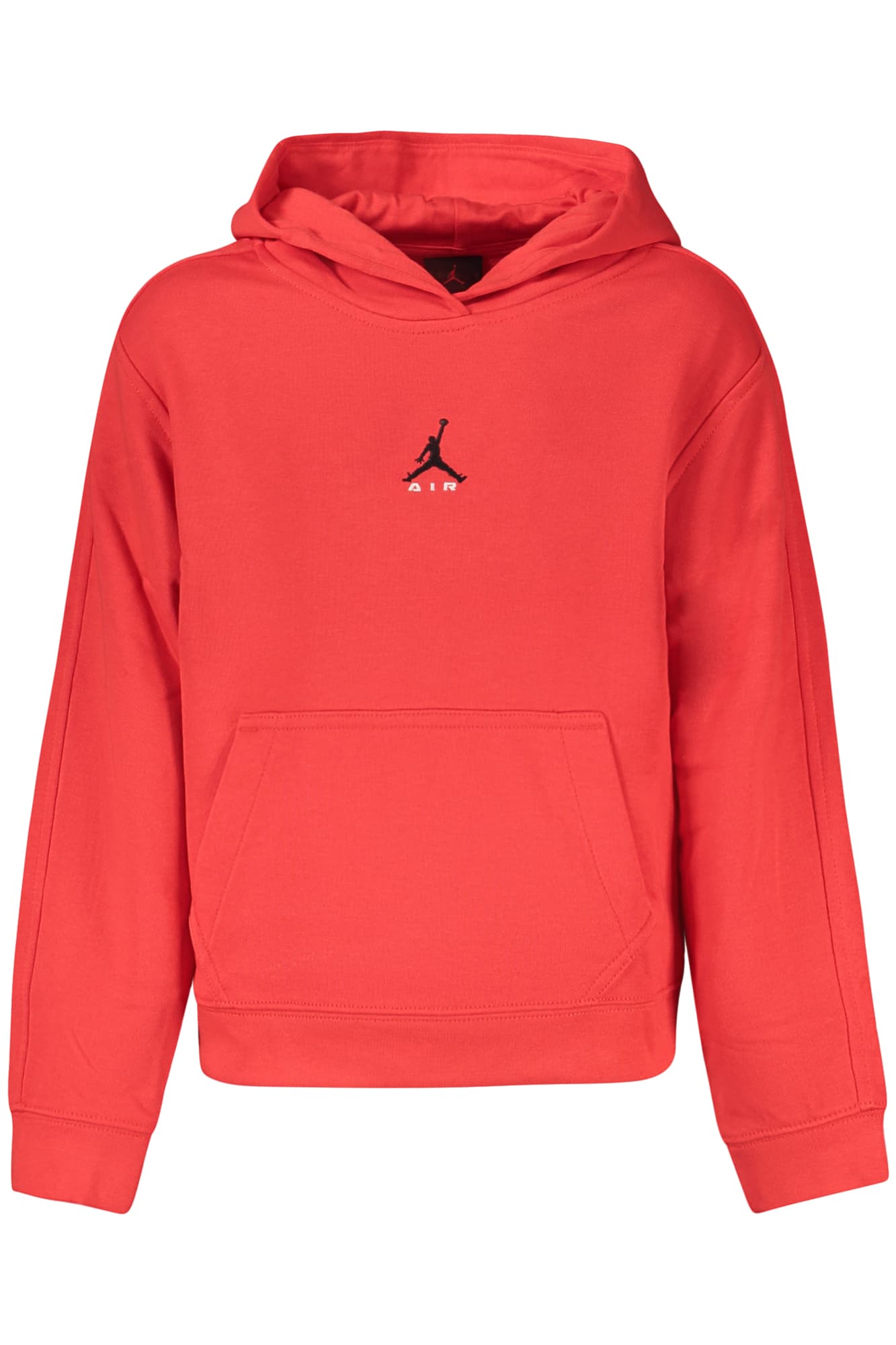 JORDAN FELPA SENZA ZIP BAMBINO ROSSO