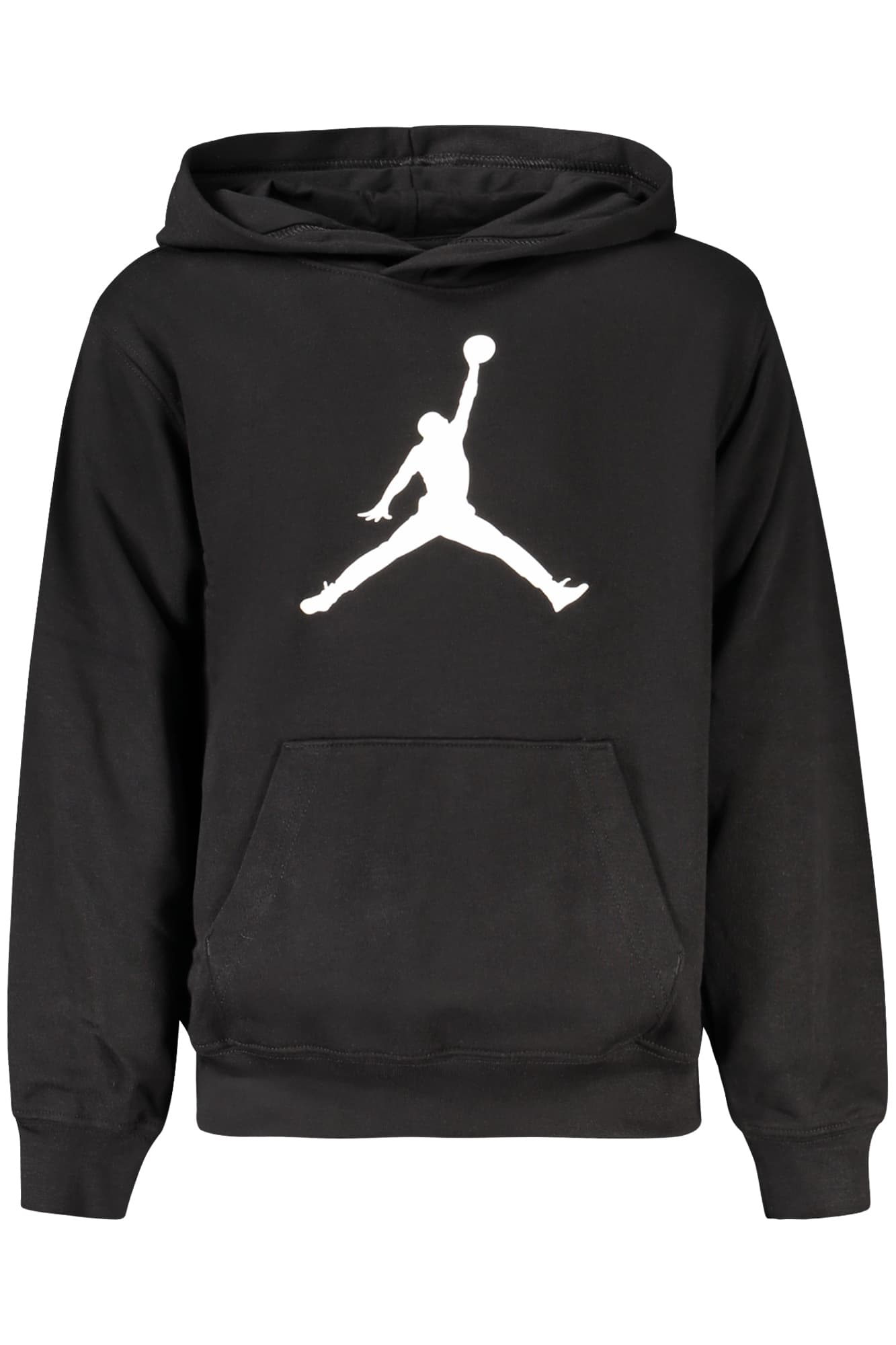 JORDAN FELPA SENZA ZIP BAMBINO NERO