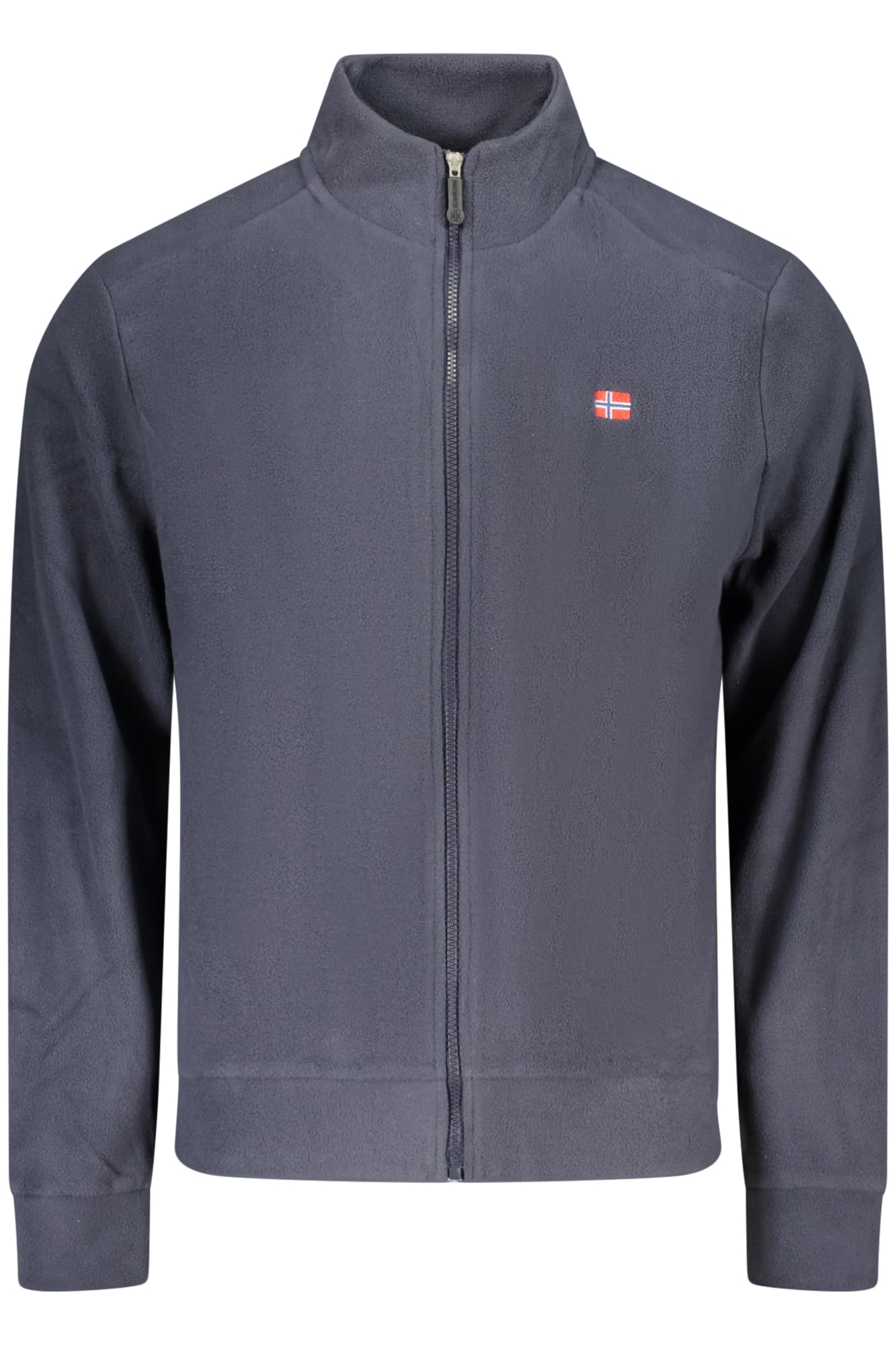 THE NORTH STONE FELPA CON ZIP UOMO BLU