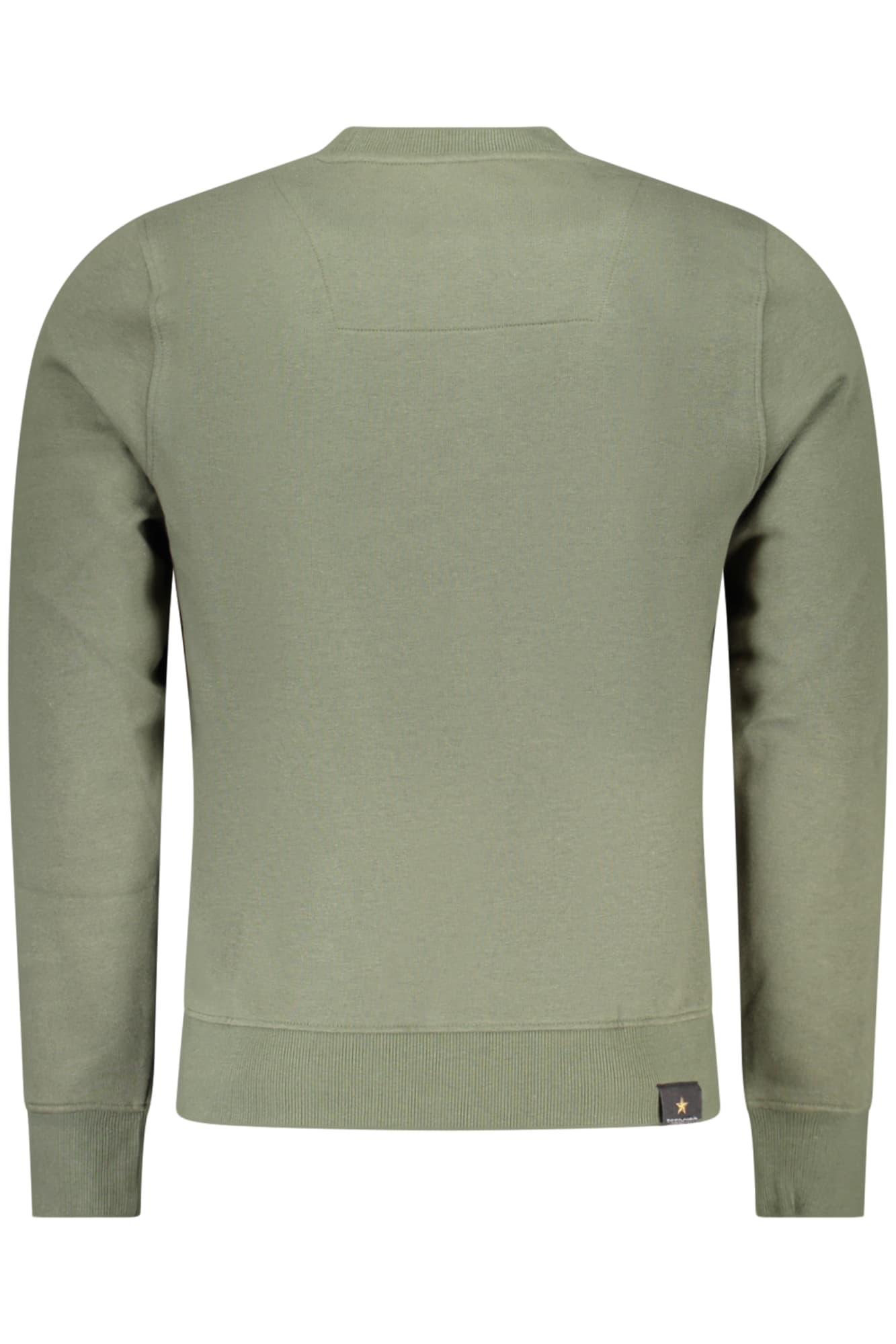 ACCADEMIA MILITARE FELPA SENZA ZIP UOMO VERDE - Miniatura 2