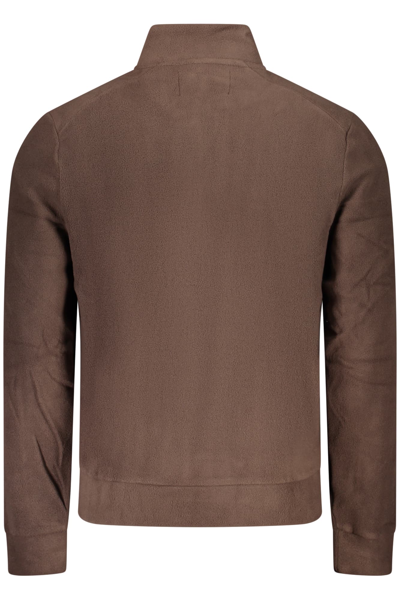 THE NORTH STONE FELPA CON ZIP UOMO MARRONE - Miniatura 2