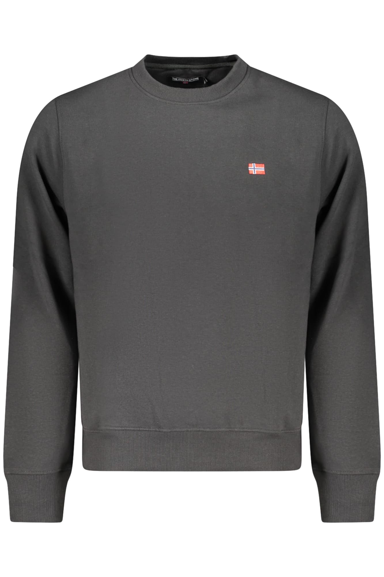 THE NORTH STONE FELPA SENZA ZIP UOMO NERO