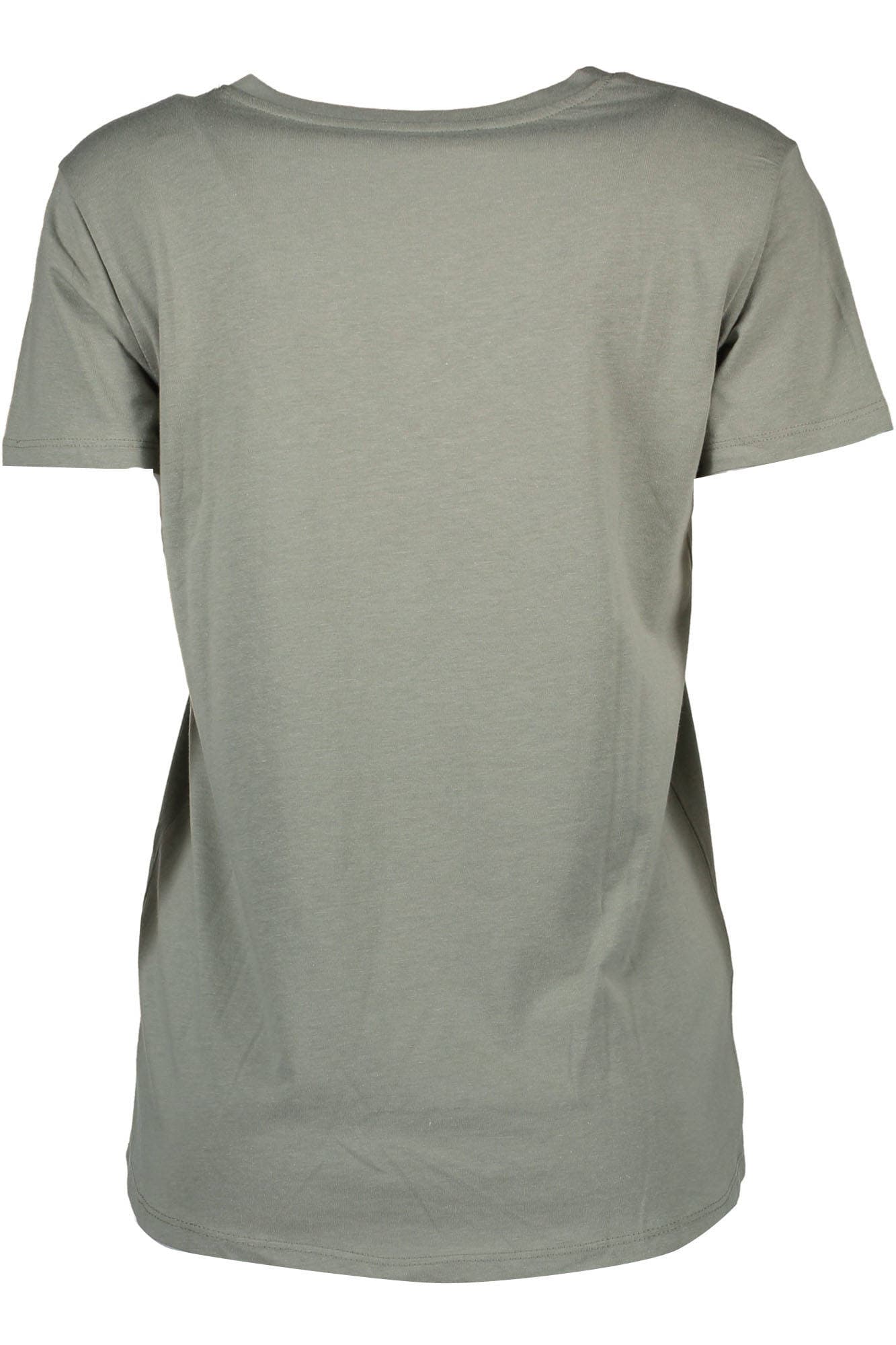 SILVIAN HEACH T-SHIRT MANICHE CORTE DONNA VERDE - Miniatura 2