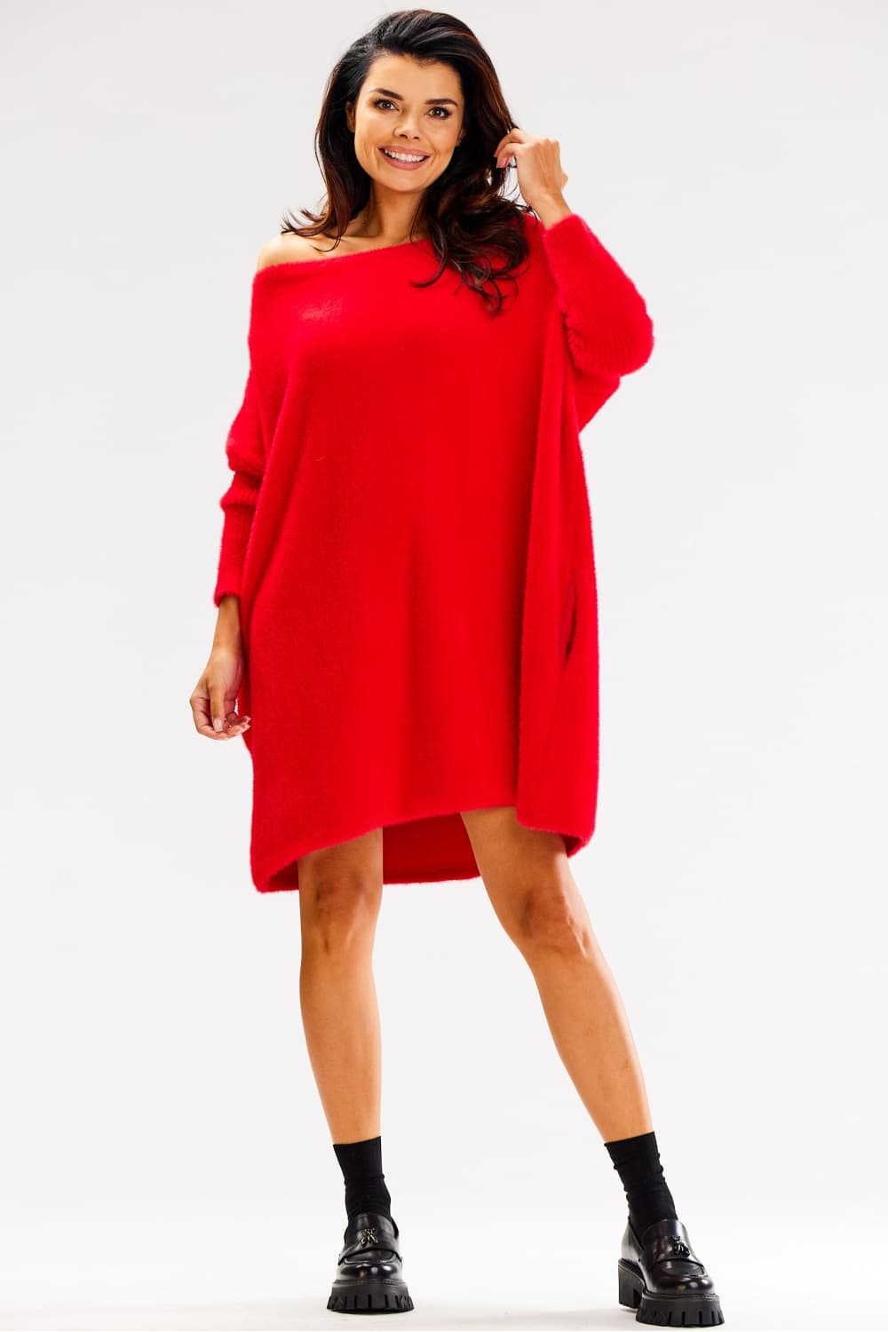 Maglione lungo model 187180 awama - Miniatura 2