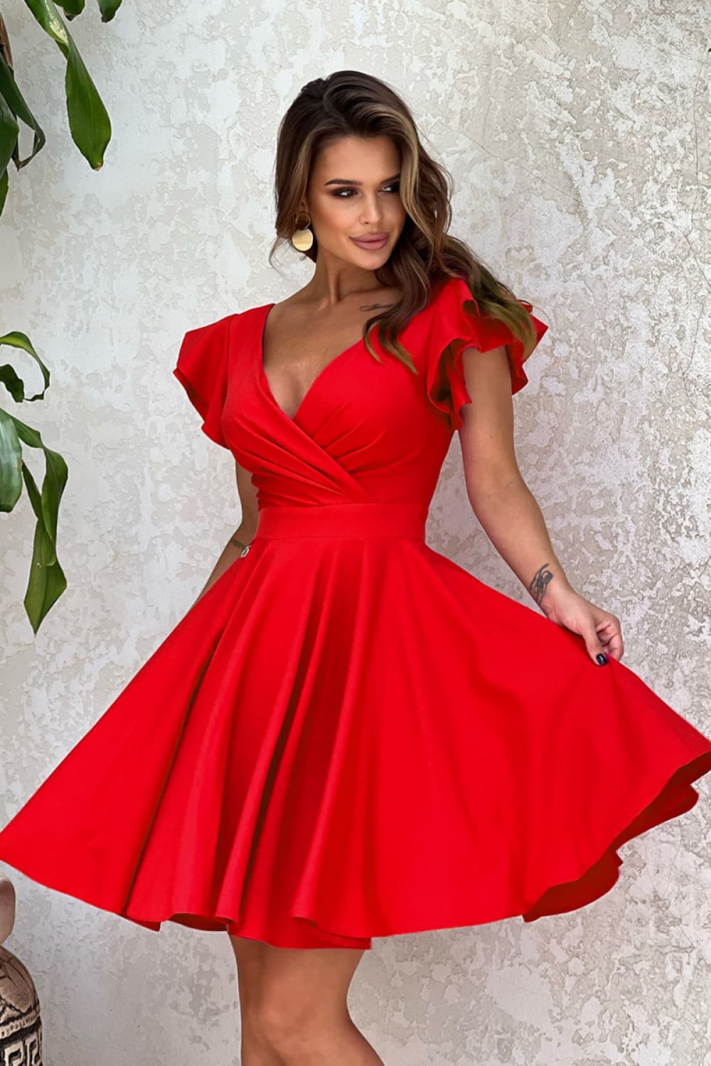 Vestito da cocktail model 188228 Bicotone