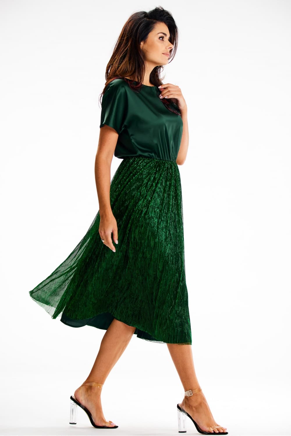 Vestito da sera model 189434 awama - Miniatura 2