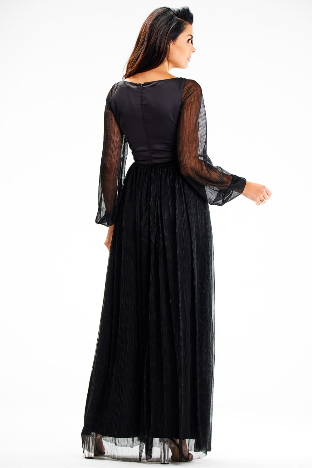 Vestito lungo model 189439 awama - Miniatura 3