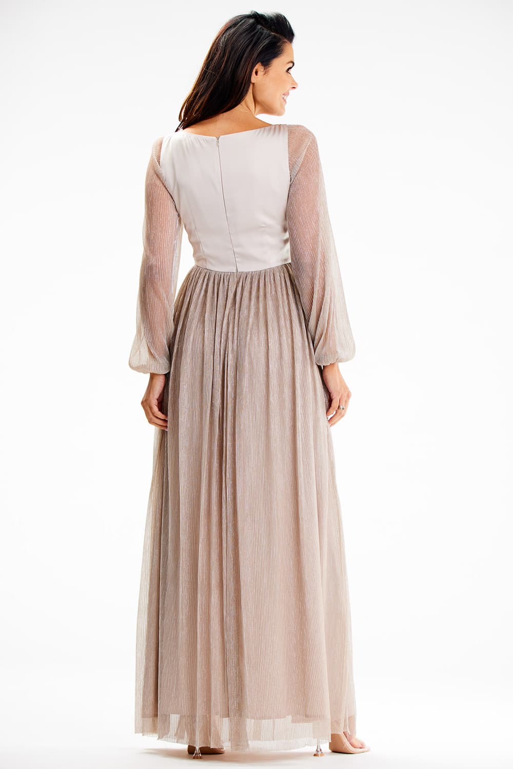 Vestito lungo model 189440 awama - Miniatura 3