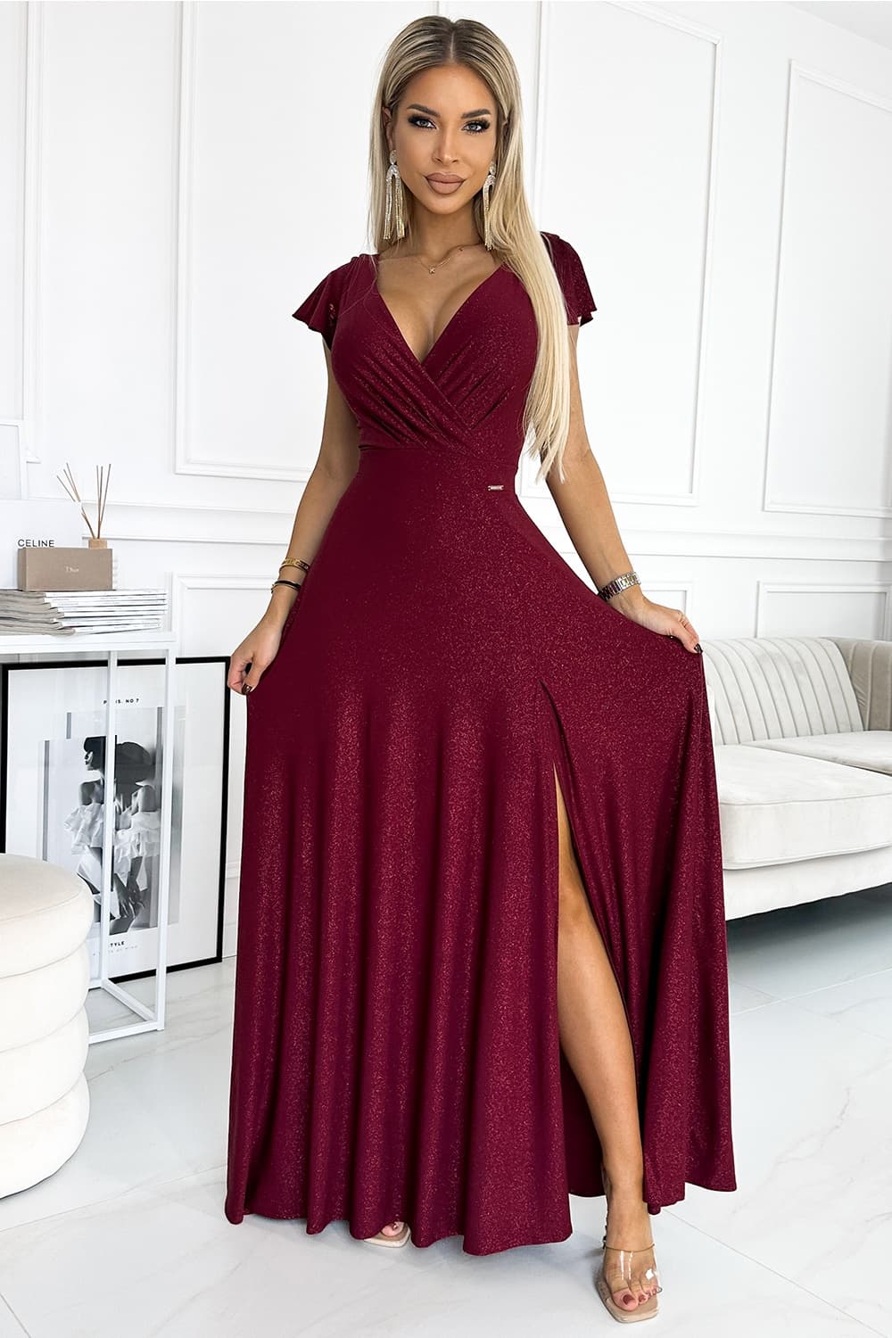 Vestito lungo model 190992 Numoco