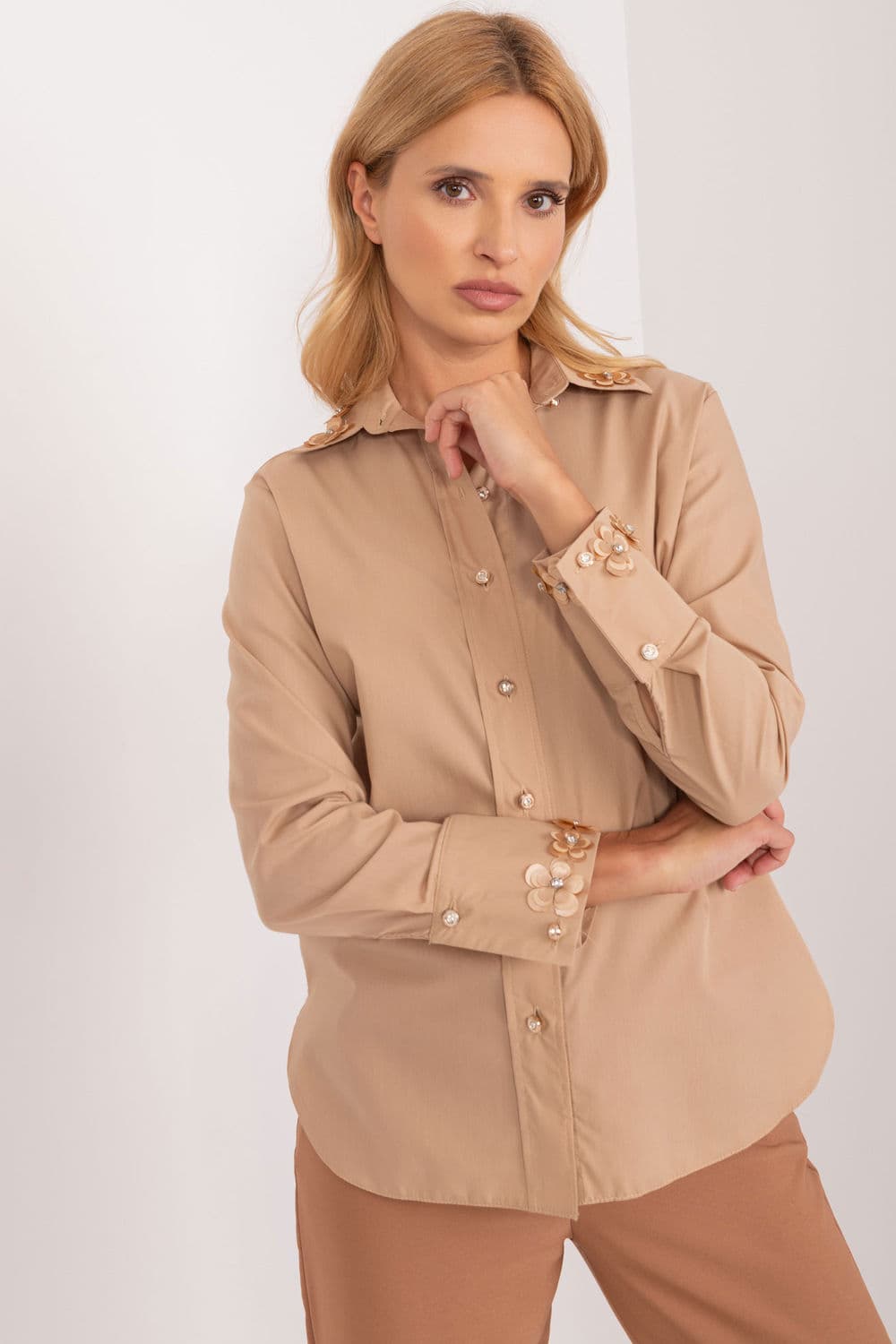 Camicia a manica lunga  model 193043 Lakerta