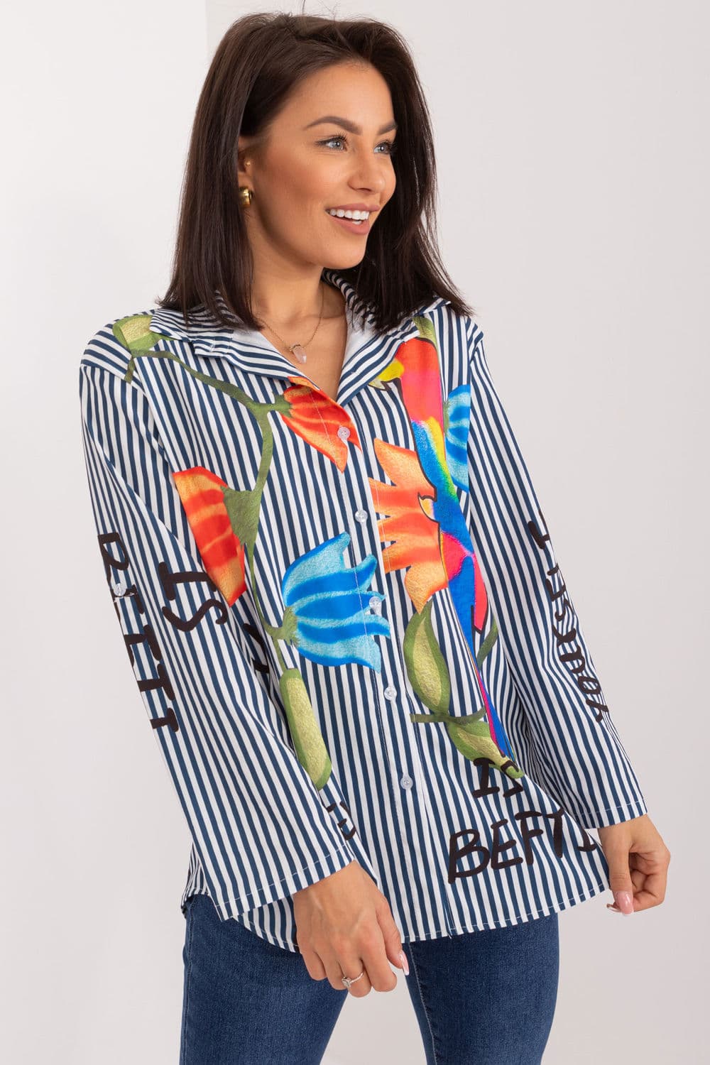 Camicia a manica lunga  model 194187 Italy Moda
