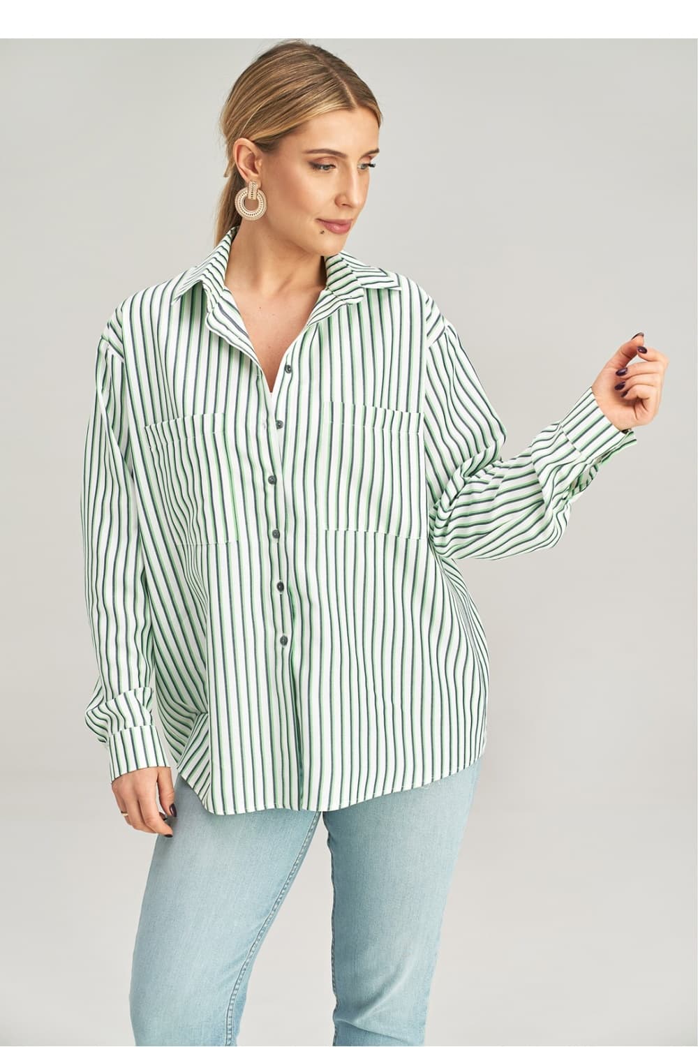 Camicia a manica lunga  model 198490 Figl