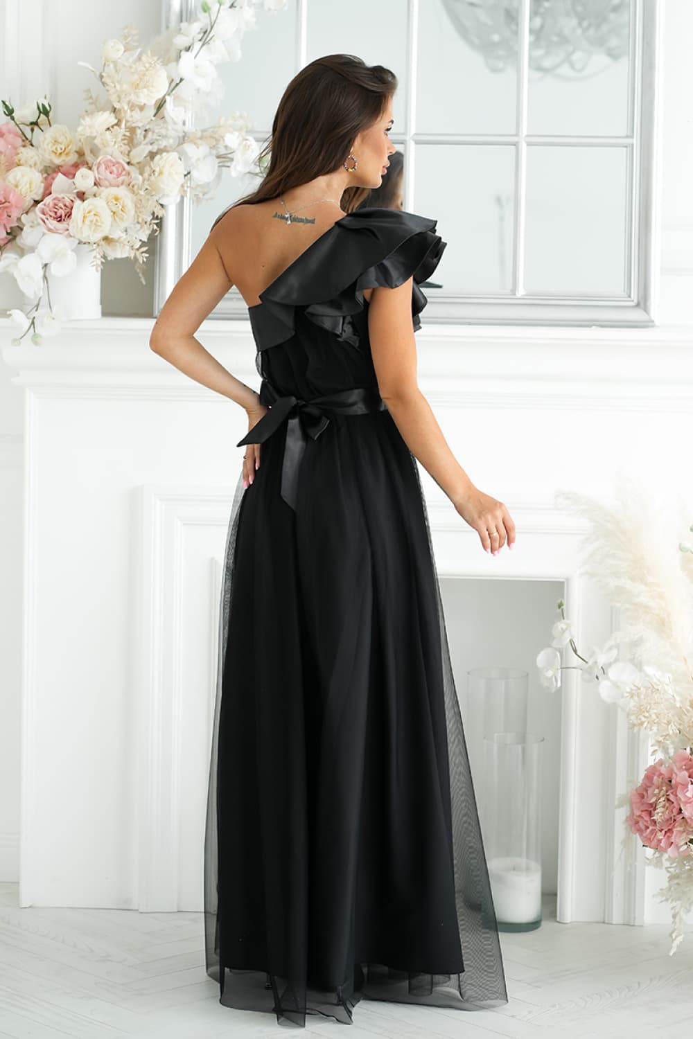 Vestito lungo model 200244 Bicotone - Miniatura 2