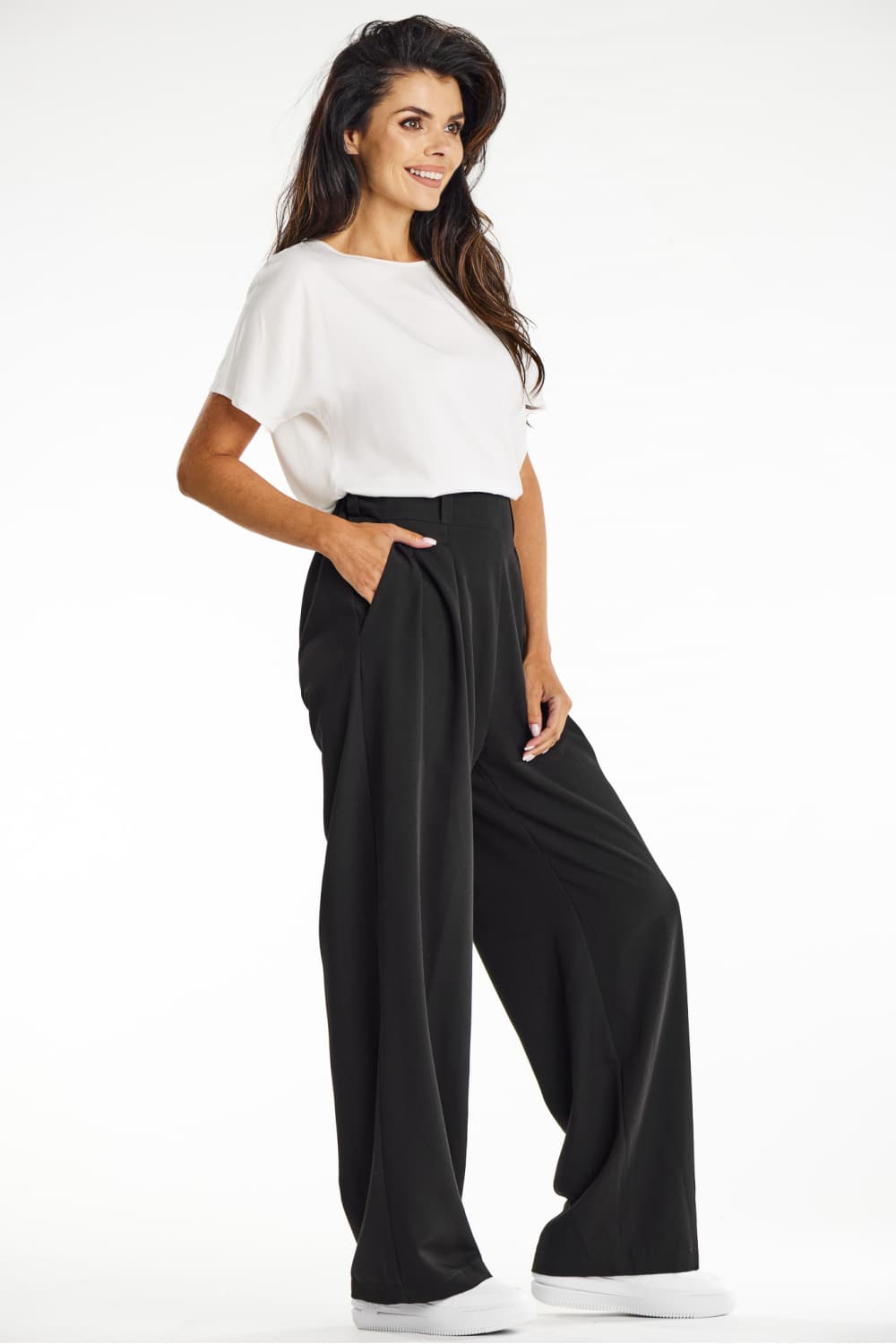 Pantaloni da donna model 200573 awama - Miniatura 4