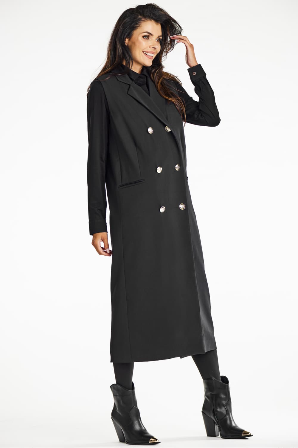 Gilet model 200609 awama - Miniatura 4