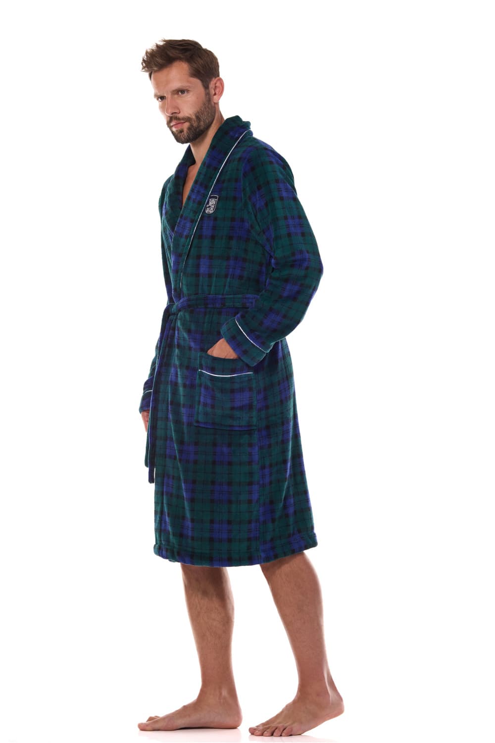 Accappatoio da uomo model 200803 L&L collection - Miniatura 3