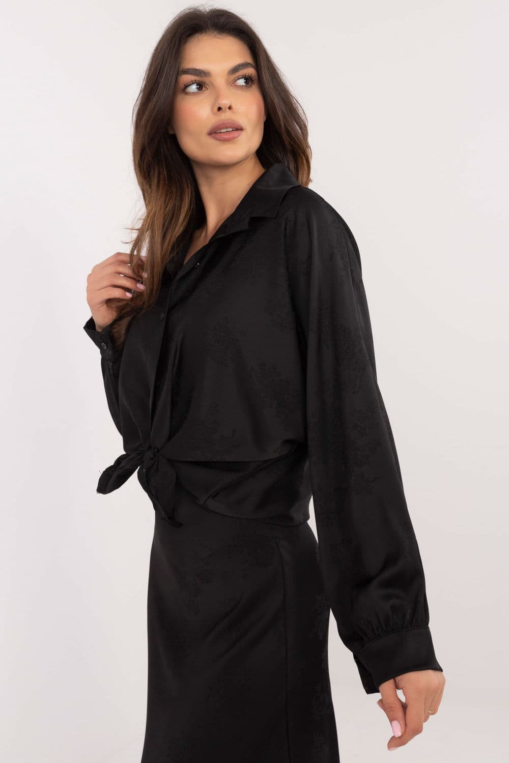 Camicia a manica lunga  model 202534 Italy Moda - Miniatura 2