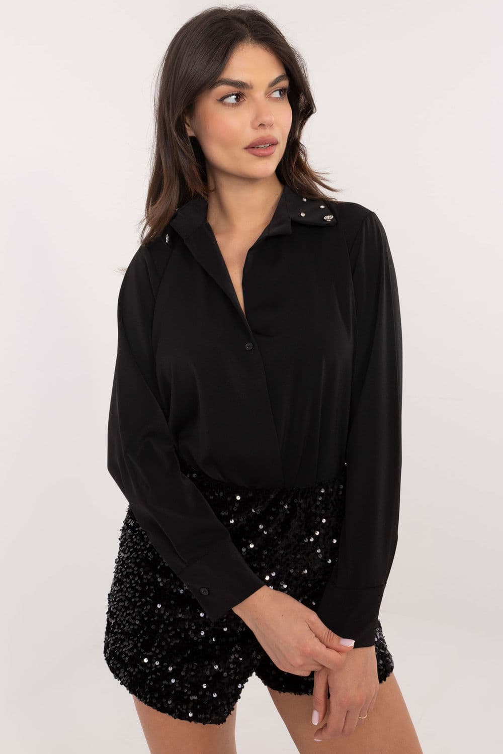 Camicia a manica lunga  model 203102 Italy Moda - Miniatura 2