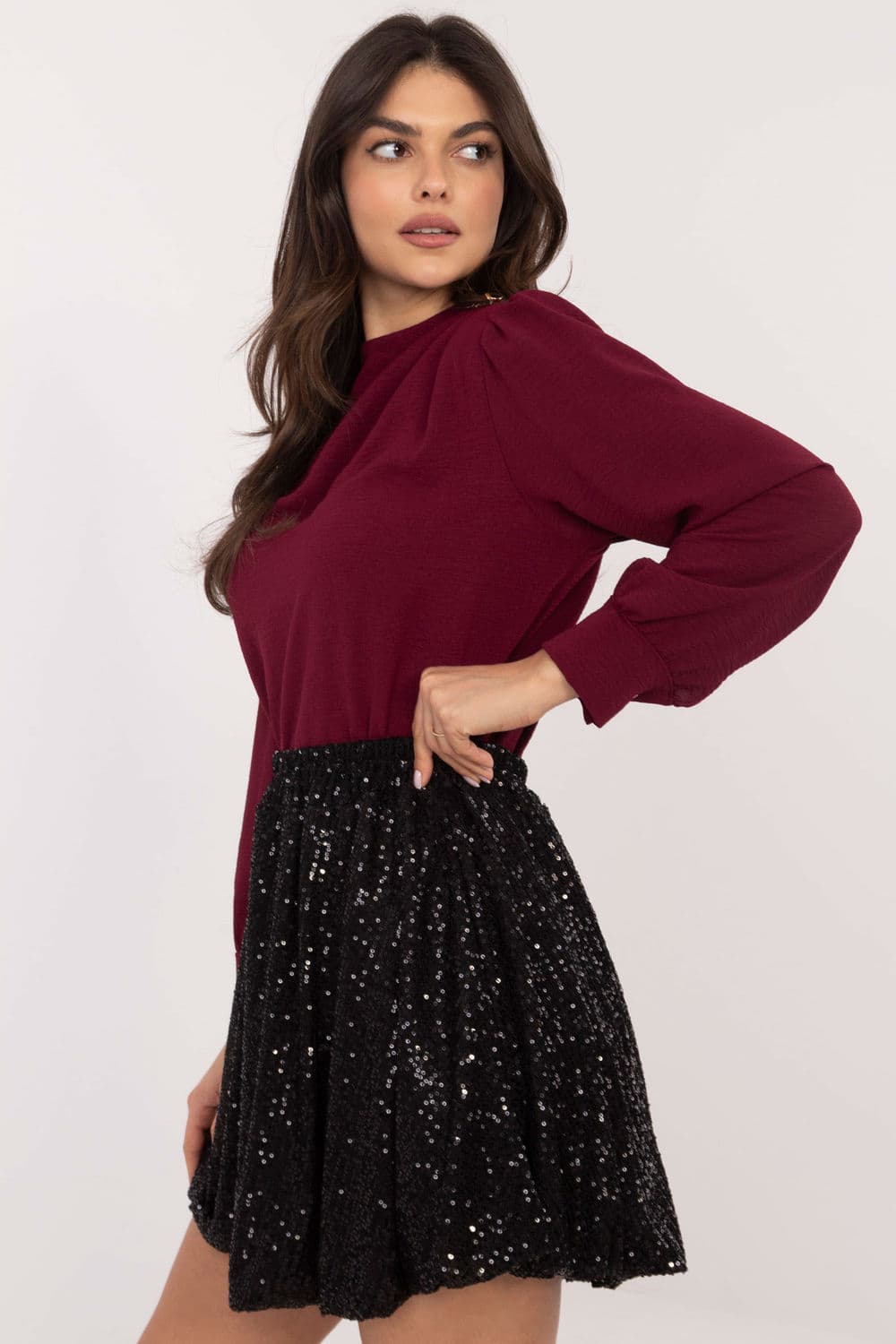Gonna corta model 203773 Italy Moda - Miniatura 2