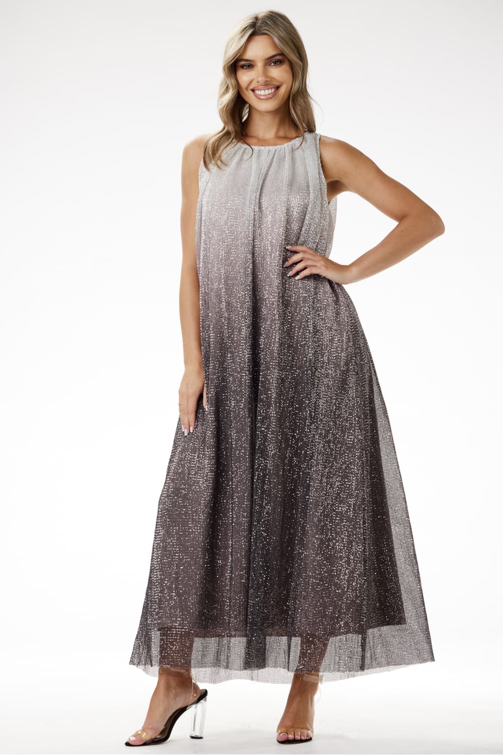 Vestito lungo model 204239 awama - Miniatura 2