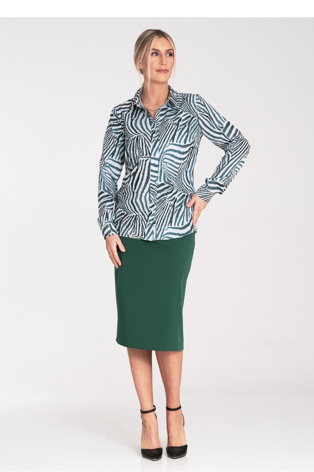 Camicia a manica lunga  model 204302 Figl - Miniatura 2