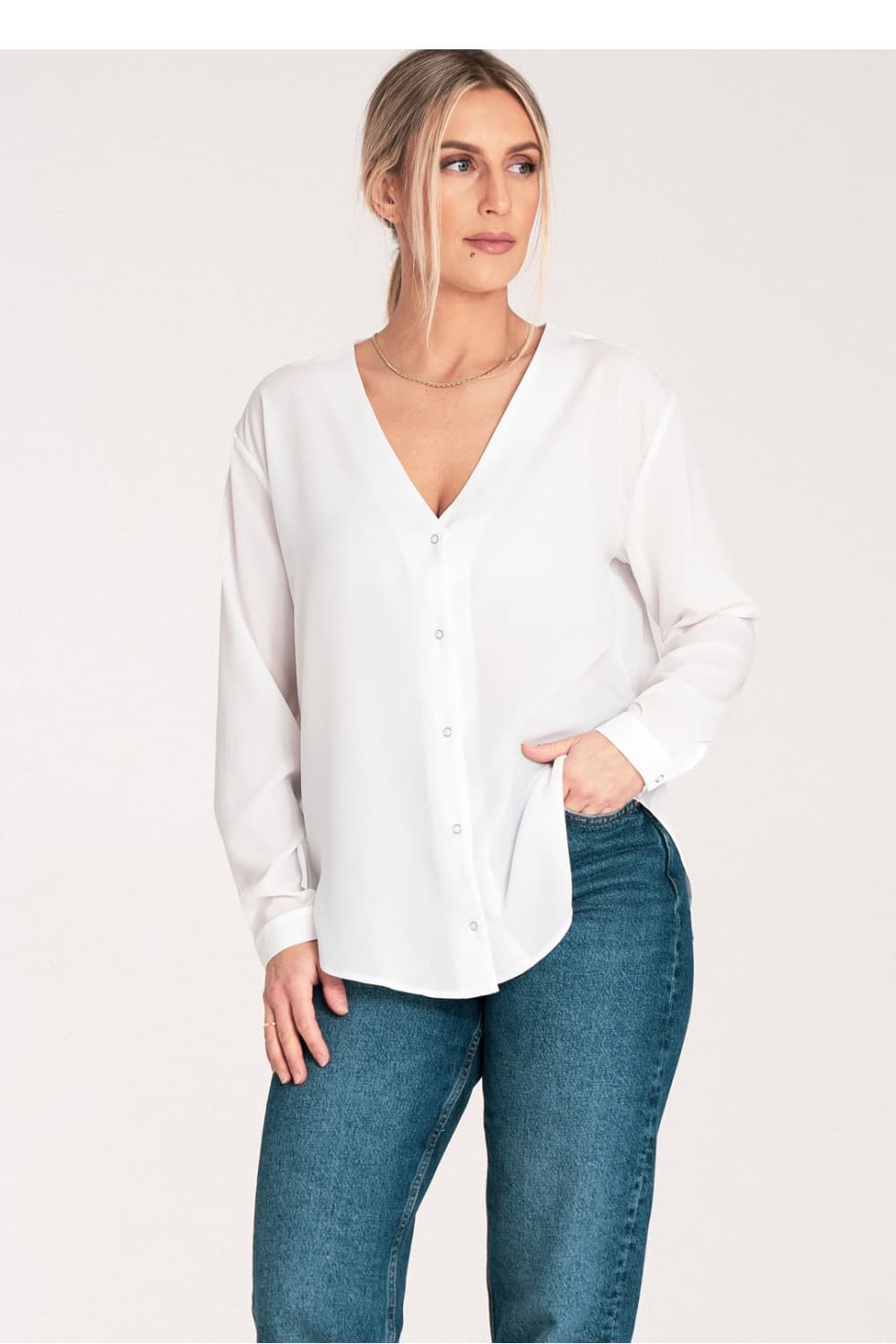 Camicia a manica lunga  model 204326 Figl