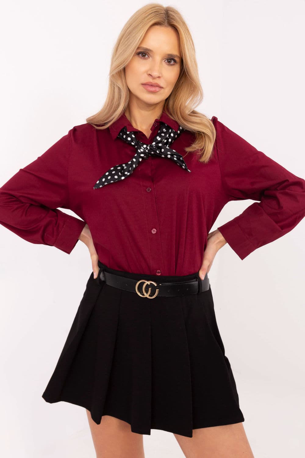 Camicia a manica lunga  model 204365 Italy Moda