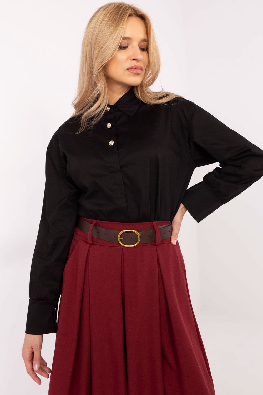 Camicia a manica lunga  model 204367 Italy Moda