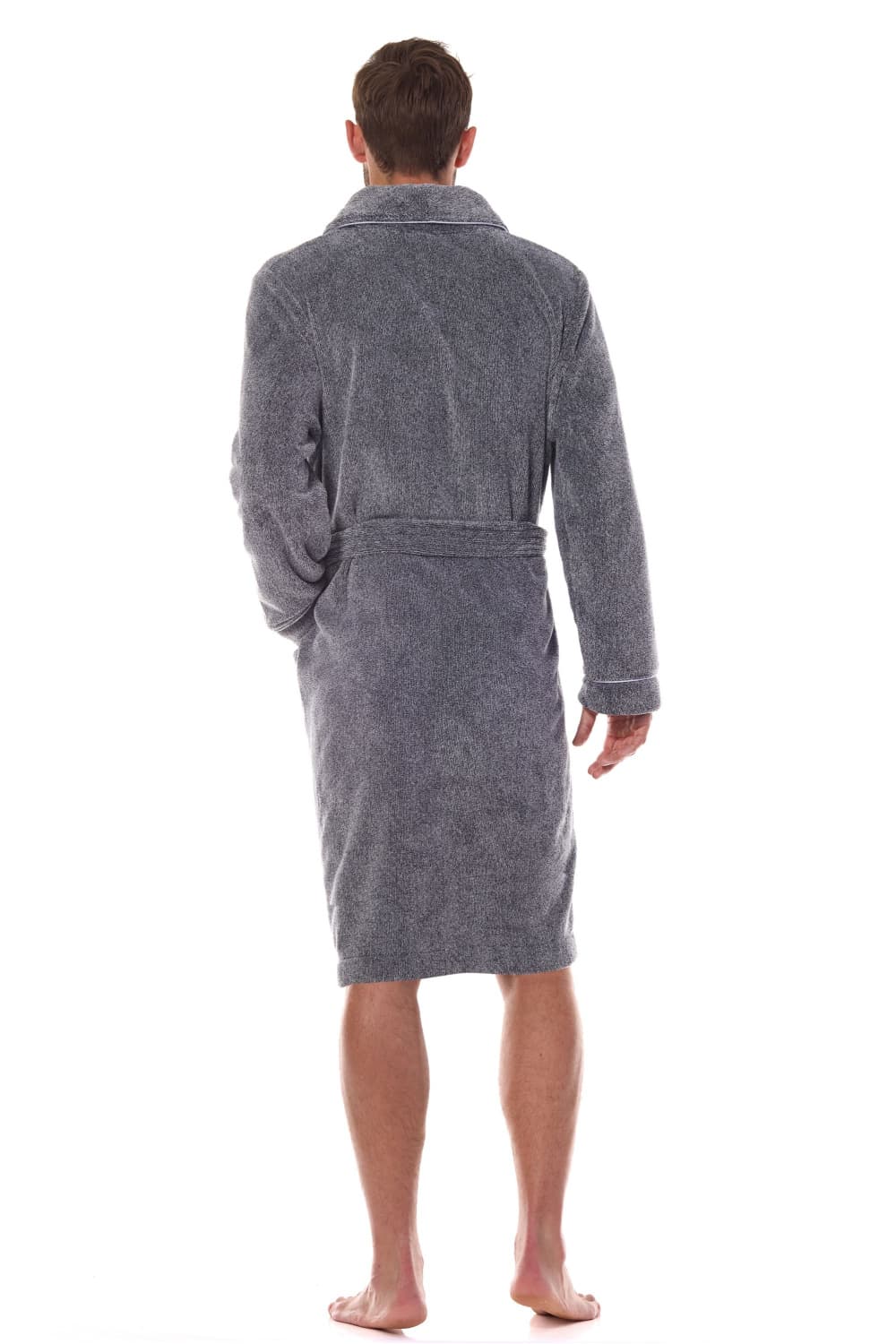 Accappatoio da uomo model 206079 L&L collection - Miniatura 3