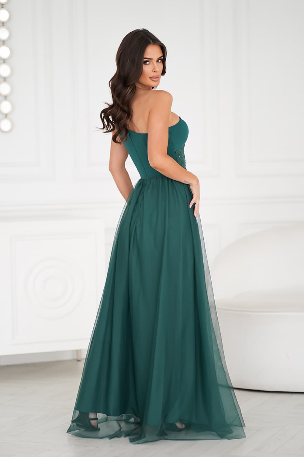Vestito lungo model 208533 Bicotone - Miniatura 2