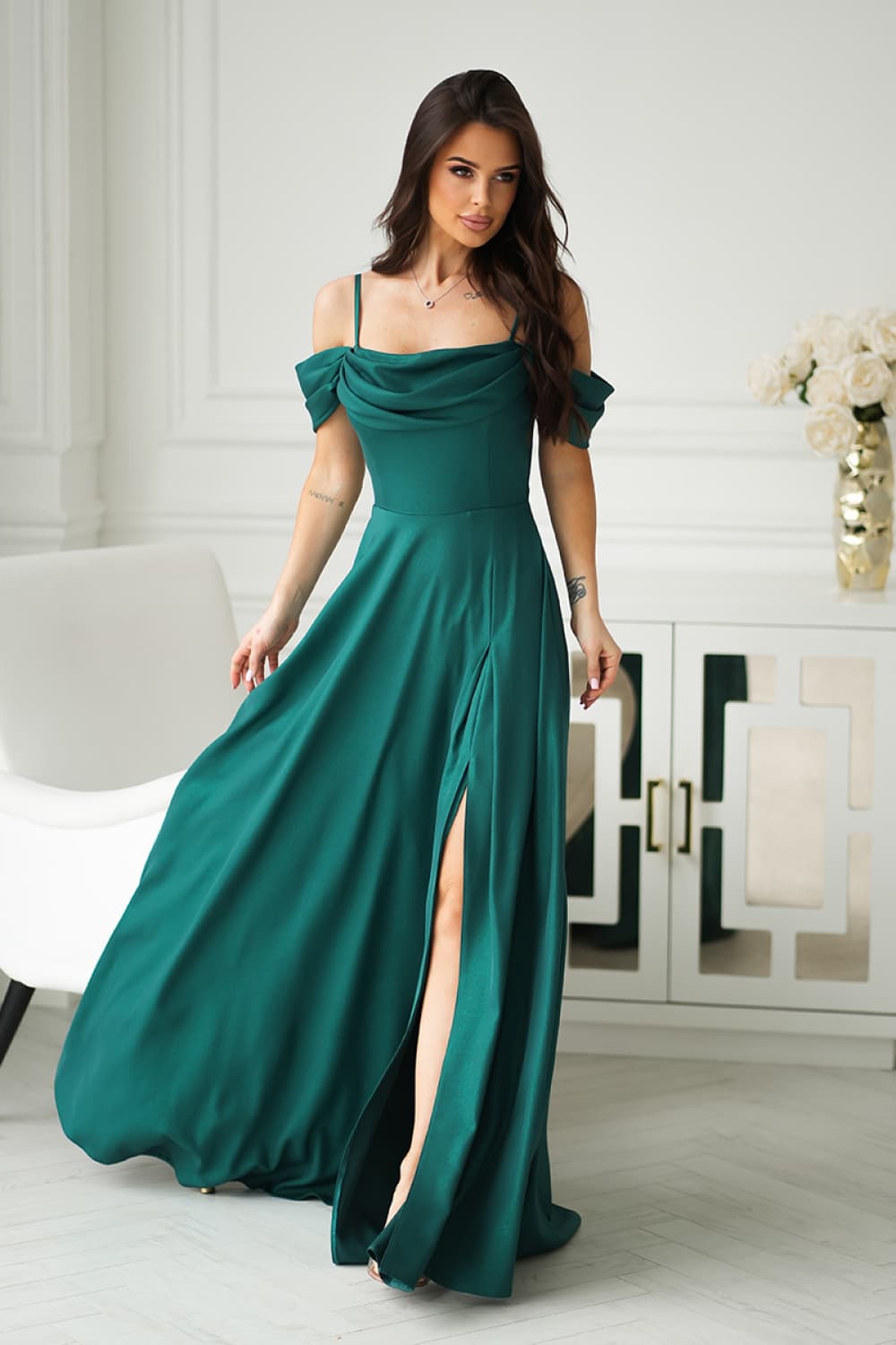 Vestito lungo model 210724 Bicotone