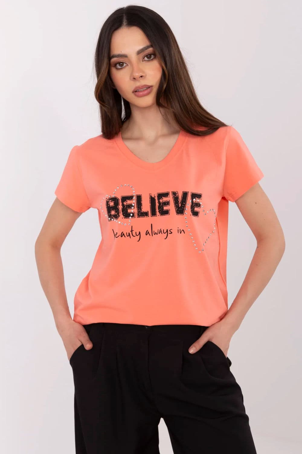 T-shirt model 213093 Factory Price
