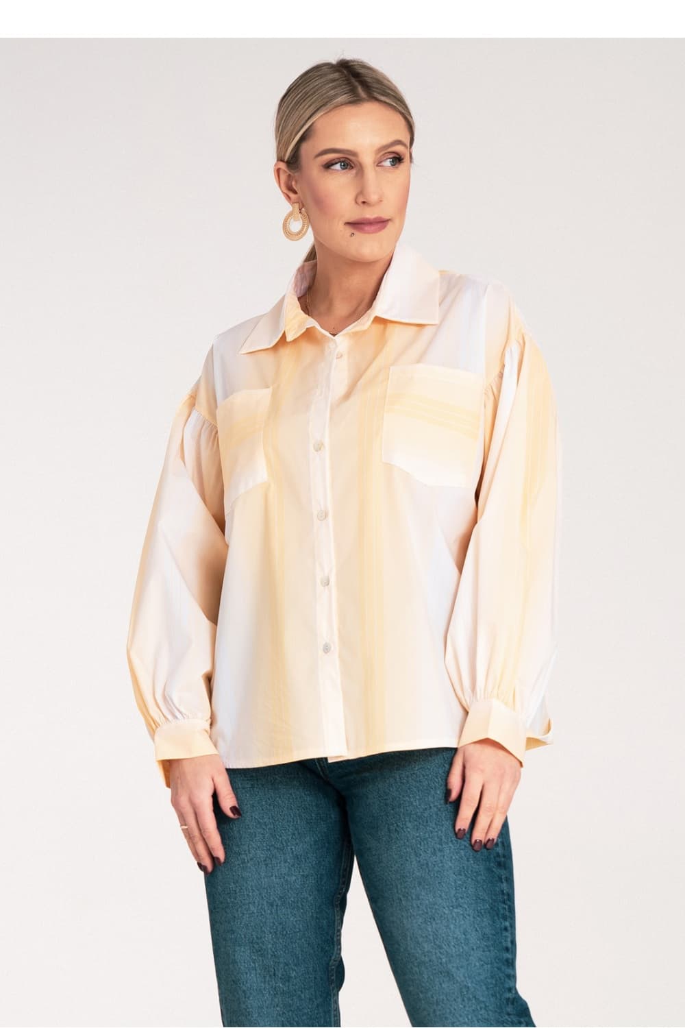 Camicia a manica lunga  model 214921 Figl - Miniatura 2