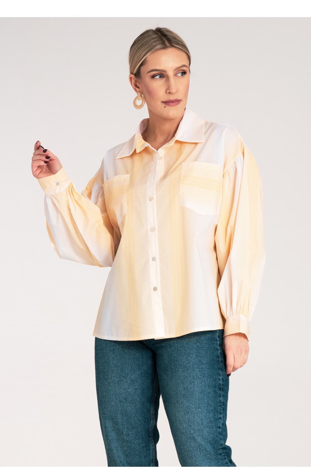 Camicia a manica lunga  model 214921 Figl - Miniatura 4