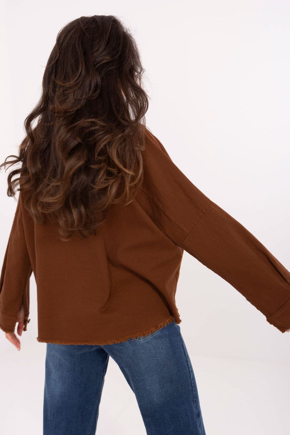 Camicia a manica lunga  model 216740 Rue Paris - Miniatura 3