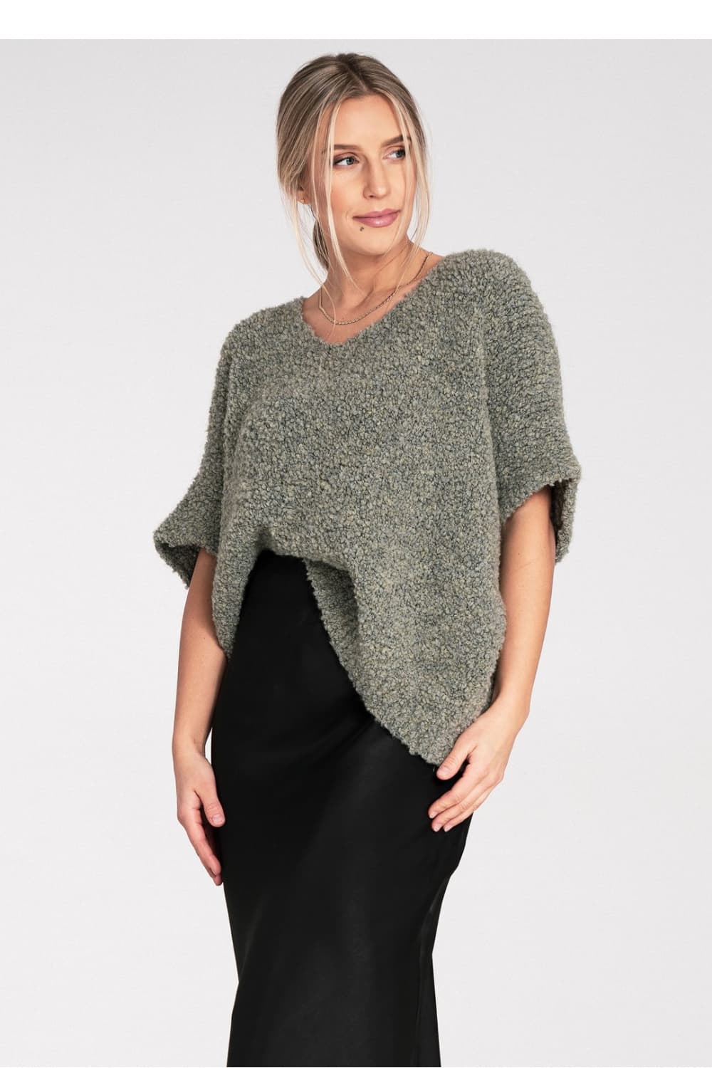 Maglione a manica corta model 217070 Figl - Miniatura 2