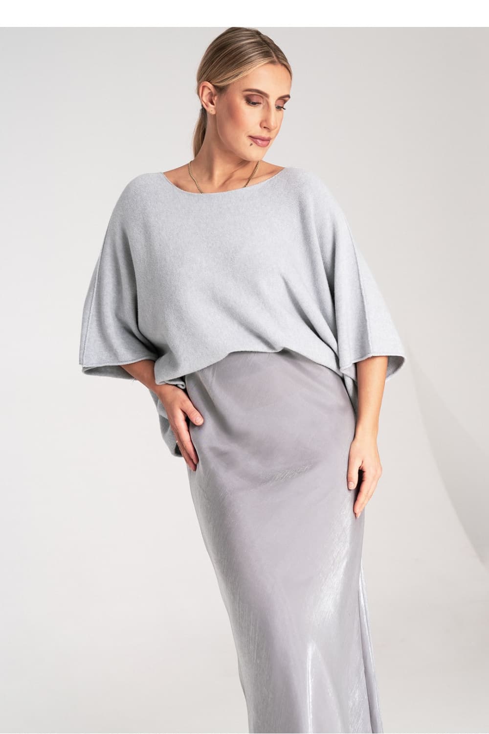 Maglione maniche pipistrello model 217075 Figl - Miniatura 4