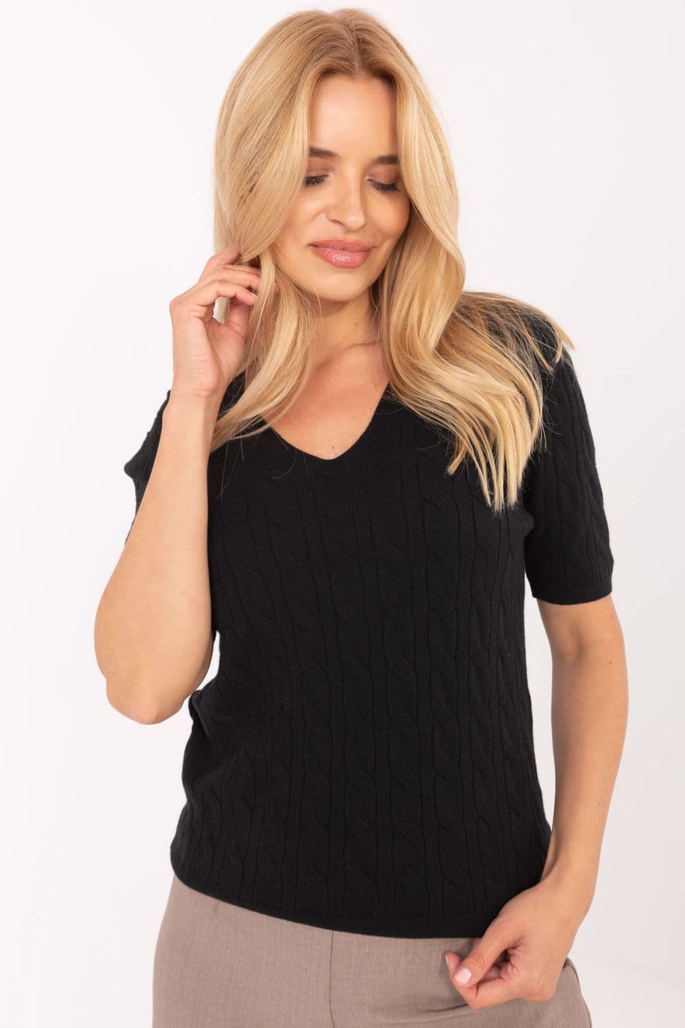 Maglione a manica corta model 217334 Factory Price - Miniatura 2