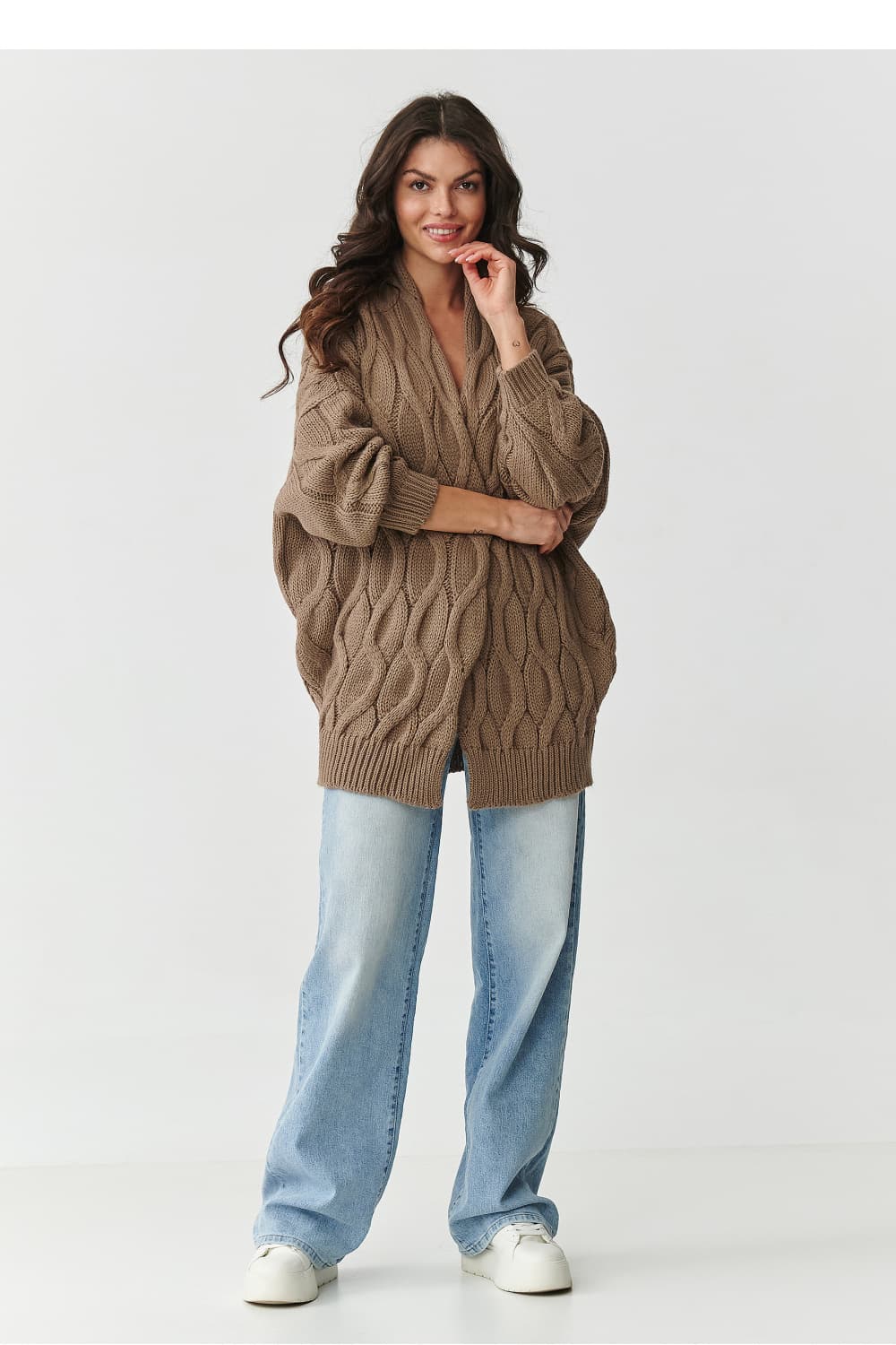 Cardigan model 217408 Makadamia - Miniatura 2